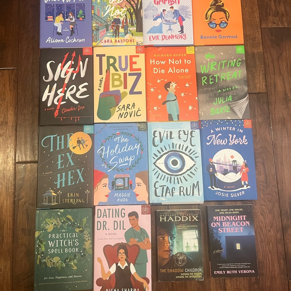 New Books Never read no crease on binder